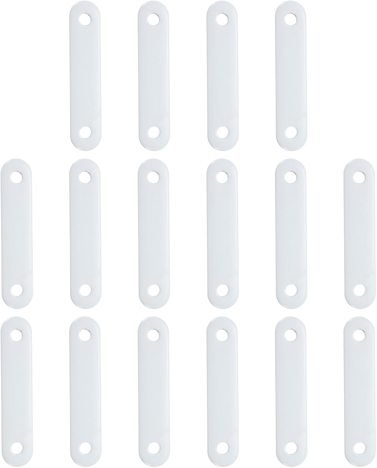 uxcell Curtain Weights (50g), Drapery Iron Weight for Bathroom Home Curtains Tablecloth Flags, White, 16Pcs