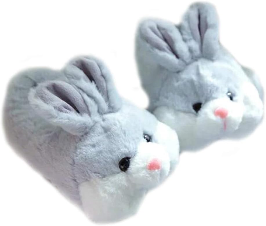 LANFIREAnimal slippers elephant slippers winter home warm anti - skid cotton slippers