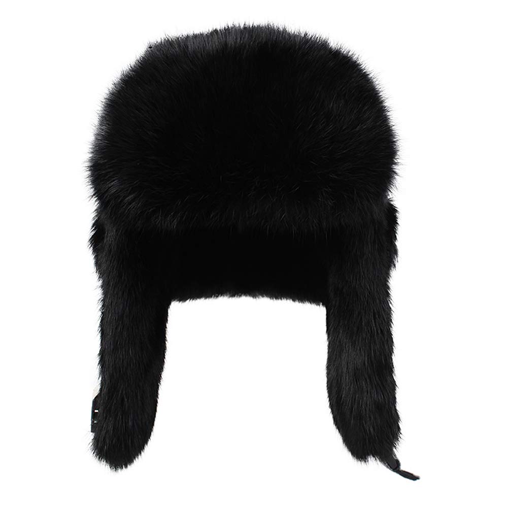 DongBao Berretto di Pelliccia Cappello Russo con Pelliccia Unisex Cappelli Aviatore Inverno Caldo
