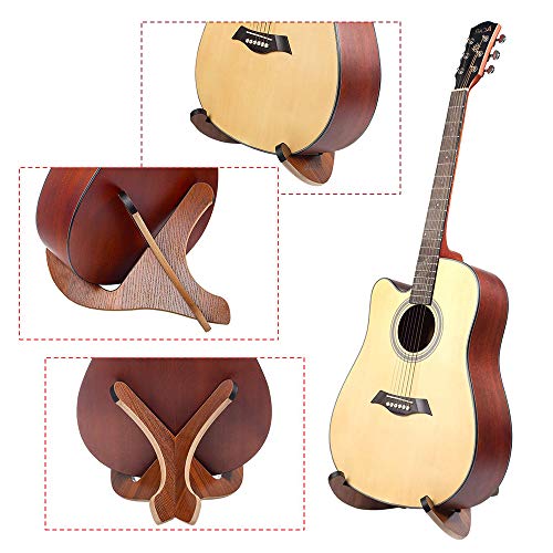 Wooden Guitar Stand With Thickening AntiSlip Padding Universal