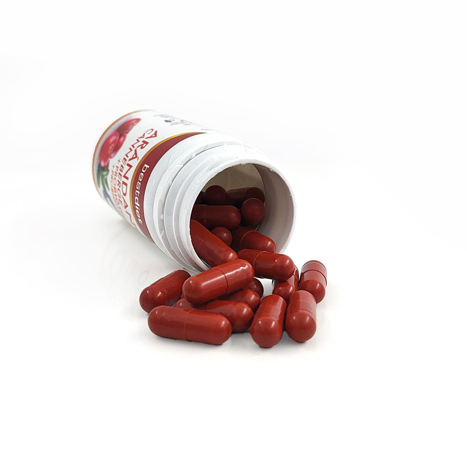 Arándano Rojo + Probiótico 30 Cápsulas (Pack de 3) – Con Extracto de Arándano Rojo y Lactobacillus Plantarum Tindalizado – Complemento Alimenticio para el Bienestar Diario – Bestdiet
