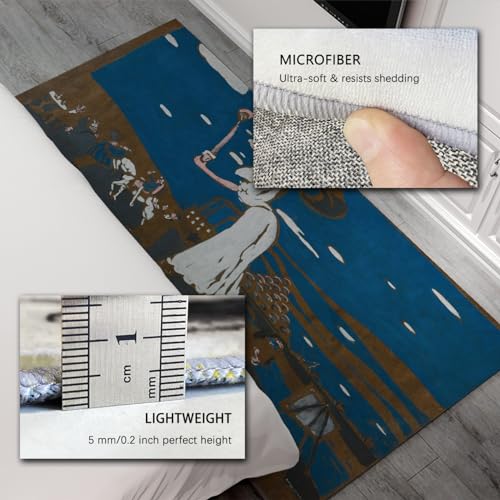Tapis Kandinsky antidérapant et lavable : la solution douce 120x160cm - 6