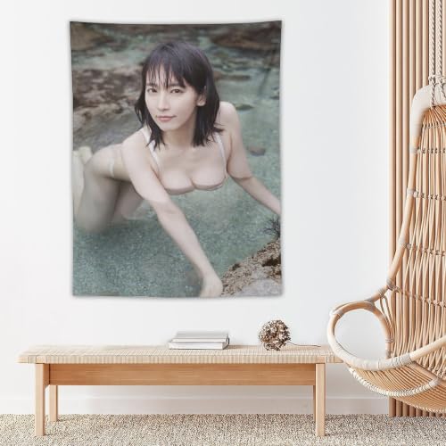 吉岡里帆(14) 女優タペストリー 縦型 大判 ファンタジー風景 壁掛け アートポスター リビング 寝室 インテリア 装飾 [並行輸入品] [5]