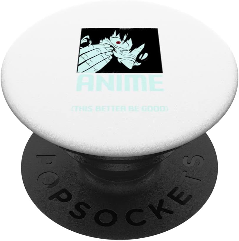 I Paused My Anime To Be Here Boys Girls Anime Manga PopSockets Swappable PopGrip