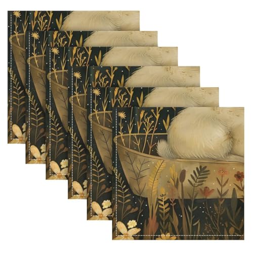 Servilletas de Tela Senya Pack 6 un 20x20 pulgadas miniatura 2