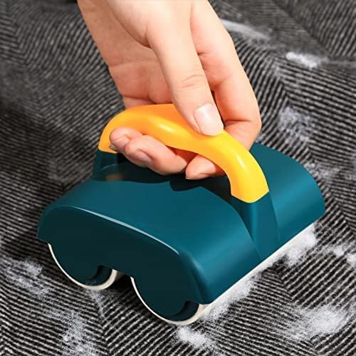 Lint Roller for Pet Hair Extra Sticky,Double Roller Lint Rollers with 4 Refills,4.0'' Wider,480 Sheets Total,Remover for Dog Cat Furniture Couch/Carpet/Car Seats/Brush Fur/Clothes/Bed Sheet