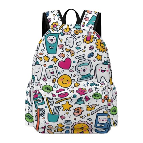 PPANGI School Backpack for Students – Dental Hygiene