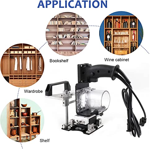 Niccoo Mortising Jig Loose Tenon Joinery System Woodworking Invisible Slotting Bracket Trimming Machine Hole Stand For Wardrobe Cup #TOP2