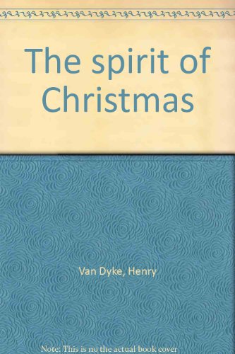 The spirit of Christmas B0008804BE Book Cover