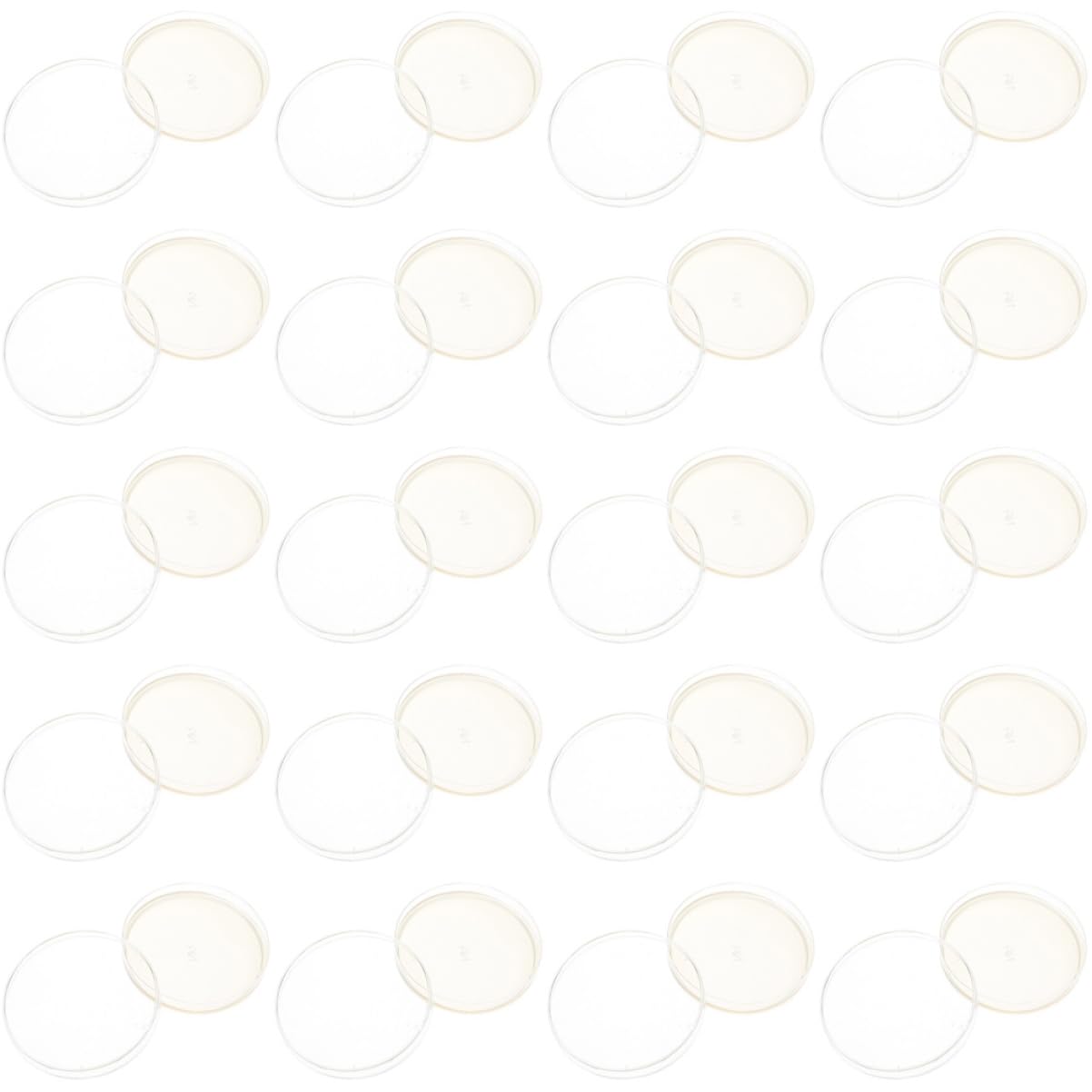 PartyKindom 3 Sätze Nähragarplatte Vorgegossene Agarplatten Ofen Agarplatten Für Das Labor Agarplatten-set Agarplatten Für Experimente Gemacht Agar-agar-pulver Laborglaswaren 20 Stück * 3