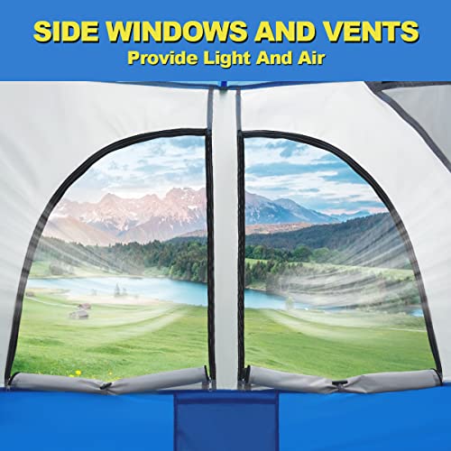 Quictent Pickup Truck Tent For Full Size Regular Bed (6.4'-6.7'), Waterproof Pu2000Mm 2-Person Sleeping Capacity Truck Bed Tent With Removable Awning, Rainfly ＆ Storage Bag Included #TOP7