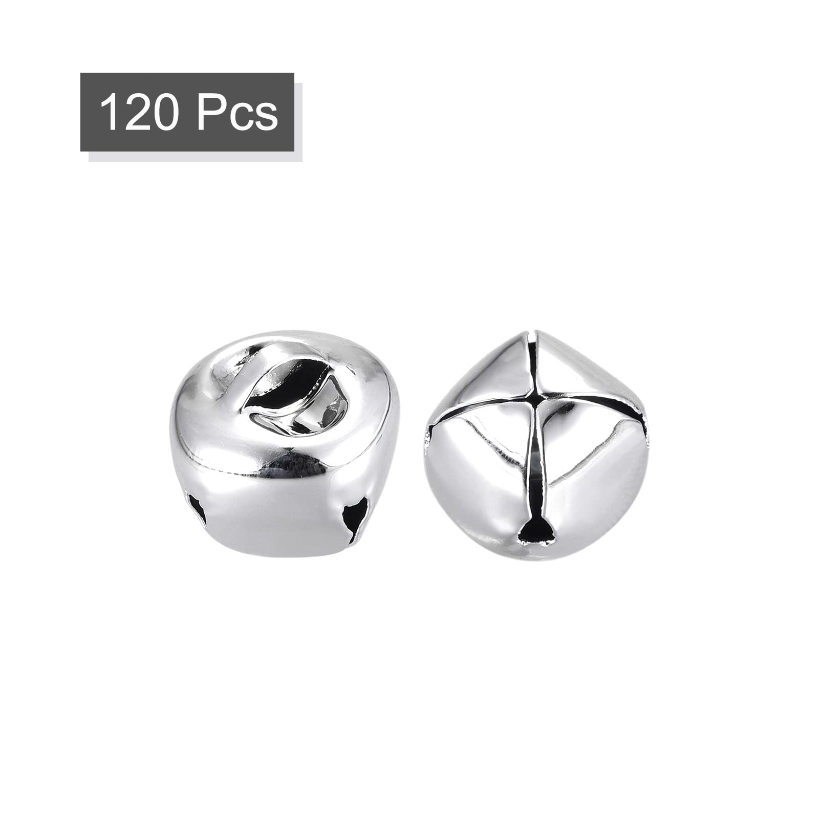 Jingle Bells, 15 Mm, 120 Piccole Campane Per Artigianato Fai Da