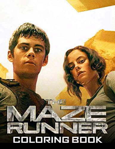 The Maze Runner Coloring Book: High Quality Line Art Images To Color
