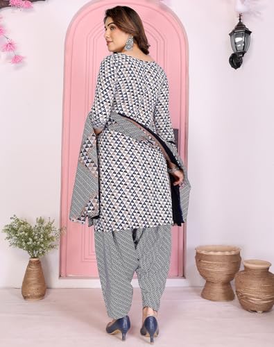 Image of Yashika Unstiched Crepe dress materials | Crepe Salwar Suit for women with dupatta | suit material for women unstitched
