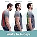Corrector de postura para hombres y mujeres: con soporte PostureFIX Slouch. Correa...