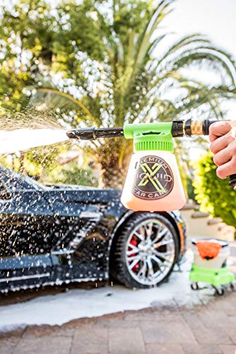 Liquid X Foam Wash Gun - Car Washing Made Simple! - Works With Regular Garden Hose (Foam Gun) #TOP3