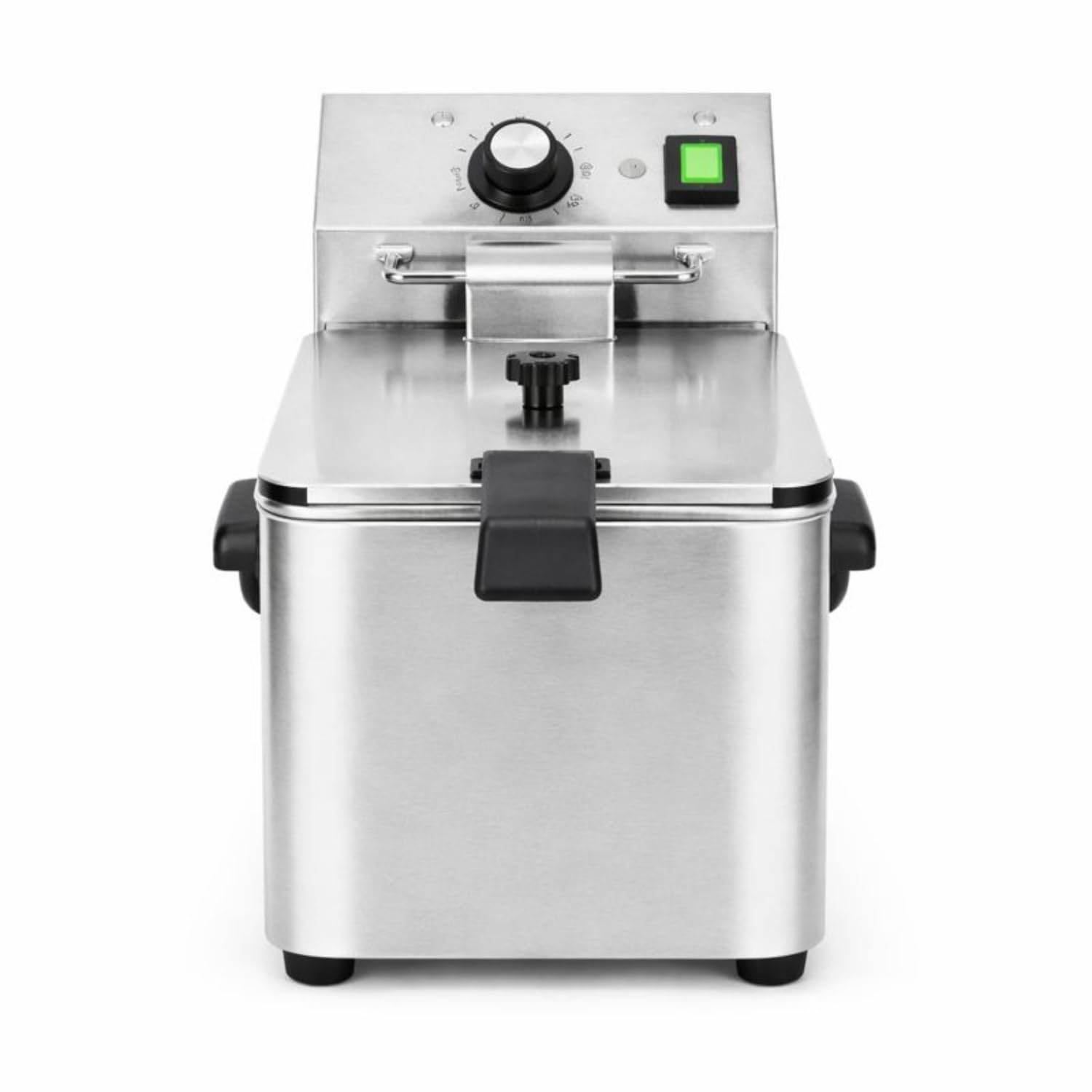 Friteuse Électrique Professionnelle 4 Litres - 1 Cuve - 2500 W