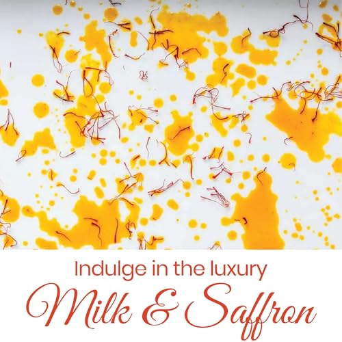Image of Raissa Milk & Saffron Premium Bath Soap - 85g (Pack of 4) | Nourishing Soap Bar for Soft & Glowing Skin | With Natural Milk & Saffron Extracts | Alcohol-Free Fragrance | Paraben & Chemical-Free