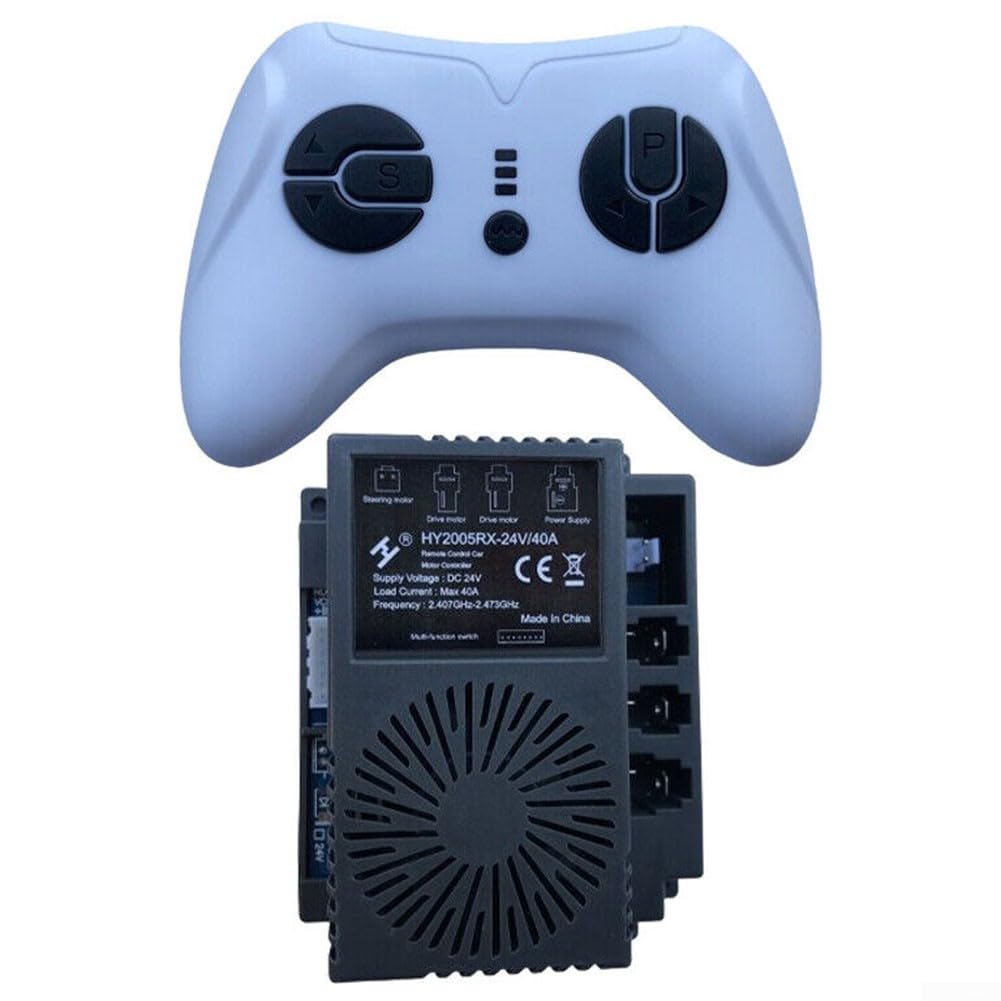 Lot de 2 télécommandes 4G pour voitures électriques, HY2005RX 24 V 40 A pour s'amuser des enfants (ensemble complet)