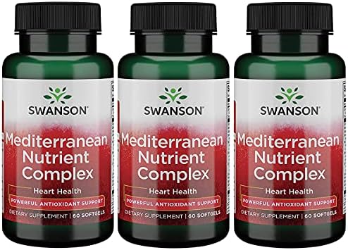 Swanson Mediterranean Nutrient Complex 60 Sgels (3 Pack)
