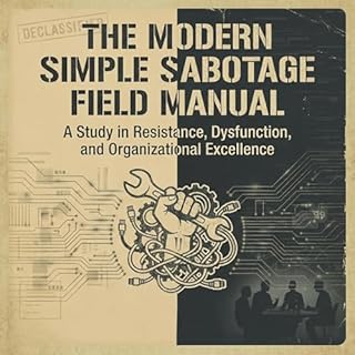 The Modern Simple Sabotage Field Manual Audiobook By Seth Wahle cover art