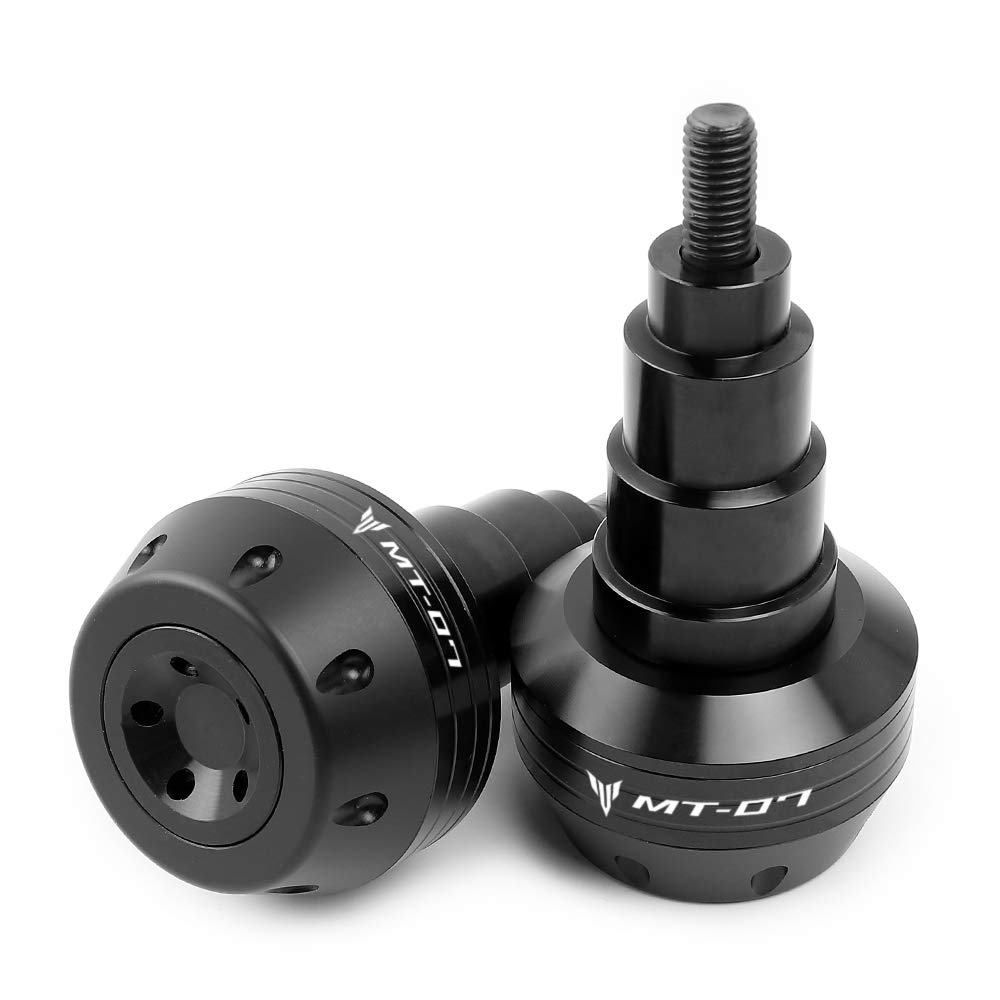 Tamponi Paratelaio Protezioni Telaio Anticaduta Frame Sliders in Moto per MT07 MT-07 MT 07 2015-2023 2024(nero)