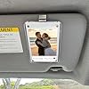 Noni Personalized Photo Car Visor Clip, Drive Safe Car Accessory, Custom Photo Gift for Boyfriend Or Girlfriend, Romantic Drive Safe Gift for Anniversary Wedding Valentine 5 #1
