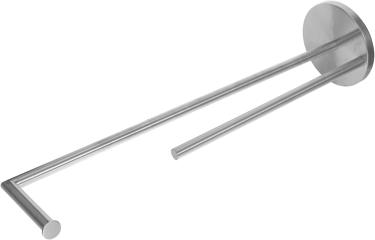 COHEALI Freestanding Toilet Paper Holder Stand Floor Roll Paper Towel Holder with Eva Base Natural Color 0.8mm Thick Bathroom Tissue Storage Organizer