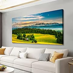 Natural Scenery Forest Pictures Canvas Wall Art