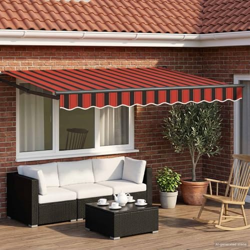 Auvent électrique haut de gamme résistant aux intempéries 3x2m - 2