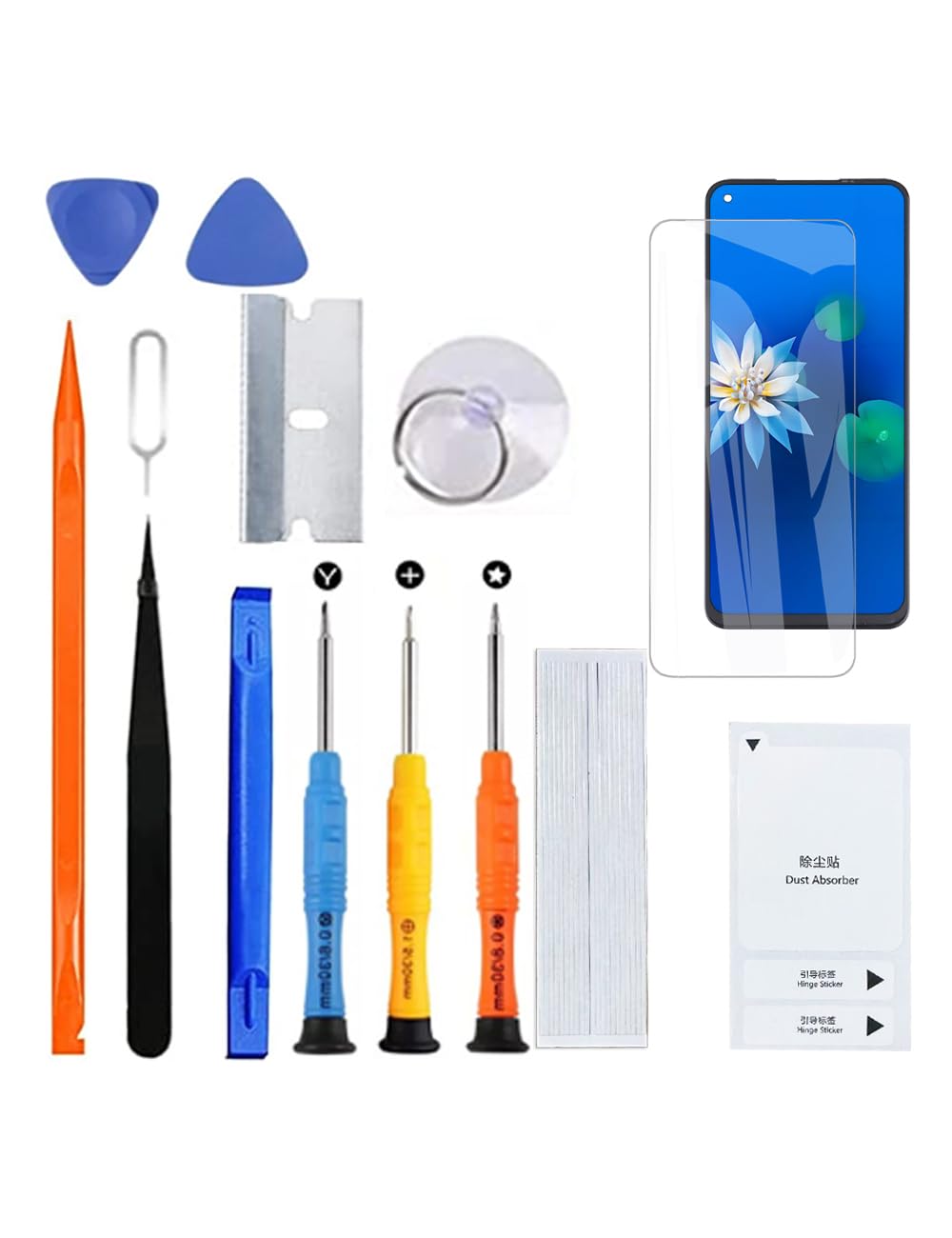 H&LYCYJ Display Schermo per Oppo A54 5G/A74 5G/A93 5G CPH2195 OPG02 PCGM00 PEHT00 LCD Schermo Sostituzione Assembly con kit