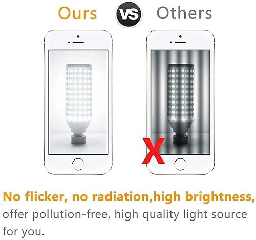 Miniatura 6 de Intpro 80 W LED bombilla de forma maíz, 6000LM E26E27 6000 K 85 V 265 V de brillante luz para interior o gran área, garaje, granero, taller