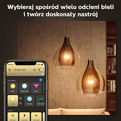 Philips Hue White Ambiance ampoule E27 connectée Bluetooth pack de 2 avec télécommande nomade V2 - 4