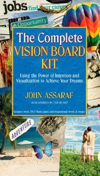 Hardcover Vision Board Book How to Use the Power of Intention and Visualization to Manifest the Life of Your Dreams Book