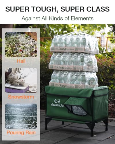 Clawsable YT-HGJWMX-2024 Indestructible Heated Cat House For Outside Winter thumb #2