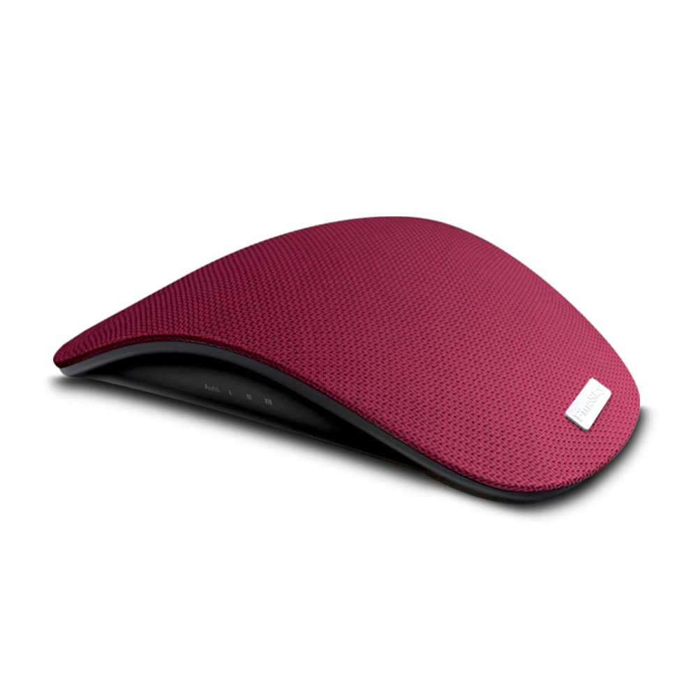 BPT Purificador de aire portátil para coche con carbón activo H13 HEPA para purificar el aire, elimina el polvo, el humo y el olor, ideal para viajes (rojo)