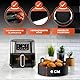 UNBOX Airfryer Zubehör Set 15-teilig für COSORI 4,7L, Tefal 4,2L, Ninja 5,2L - Heißluftfritteuse Zubehör mit Silikon Backform - BPA-frei, inkl. E-Rezeptbuch