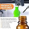 3D Printer Nozzle Protection Coating, 3D Printer Nozzle Cleaner High Temperature, Non-Stick Layer Avoid Nozzle Buildup for Most Printers, 10ML #3