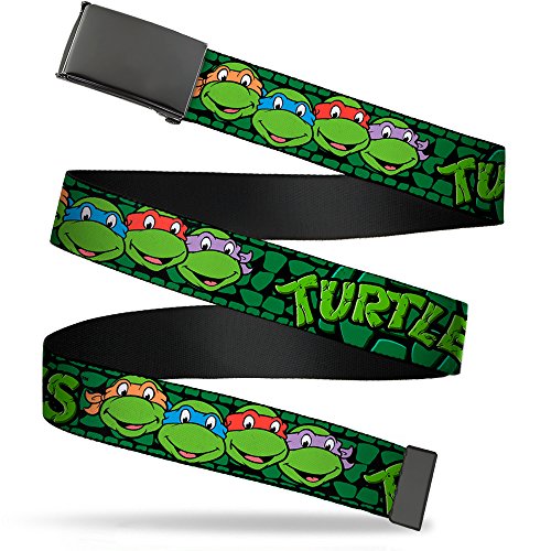 Buckle-Down Kids' Big Web Belt Ninja Turtles 1.0