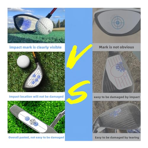 Lihengkong 180 PCS Golf Impact Stickers