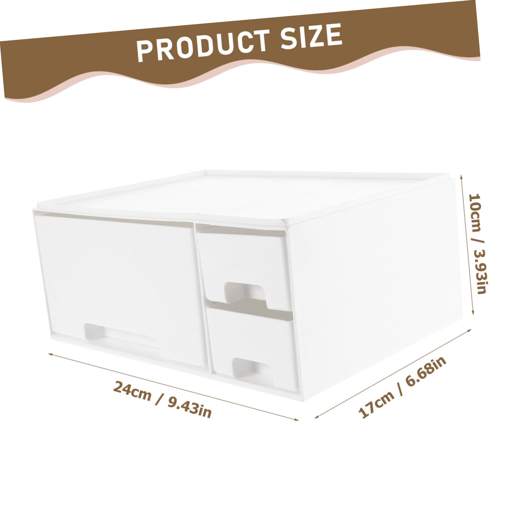 SHINEOFI Cajón Organizador de Abs Soporte Elevador white para Monitor Capacidad Resistente y Diseño Funcional para Escritorio y Estudiantes
