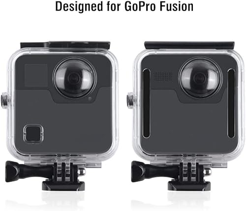 Miniatura 3 de Carcasa impermeable, 45 M Subacuática Funda de Buceo Cubierta de Reemplazo de Carcasa para GoPro Fusion