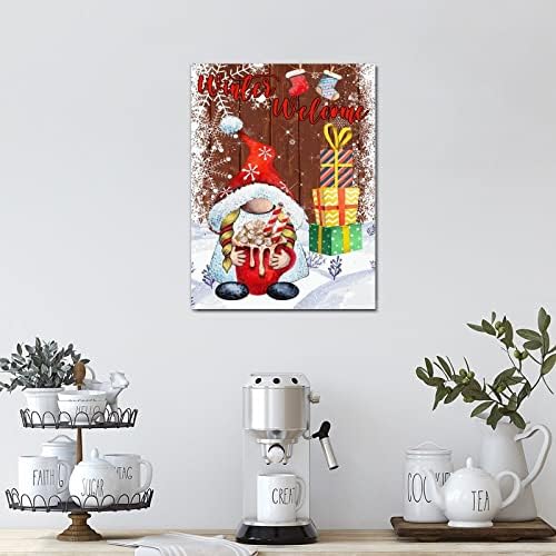 Winter Welcome Wooden Sign Christmas Tree Gnome Snowflake Wood Sign Plaque Vintage Holy Night Woodshop Garage Wall Decorative For Front Door Entryway Porch Bar Pub Party Housewarming Gift 16x12in 5 Winter Welcome Wooden Sign Christmas Tree Gnome Snowflake Wood Sign Plaque Vintage Holy Night Woodshop Garage Wall Decorative For Front Door Entryway Porch Bar Pub Party Housewarming Gift 16x12in