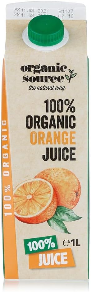 Organic Source Orange Juice 1 Litre