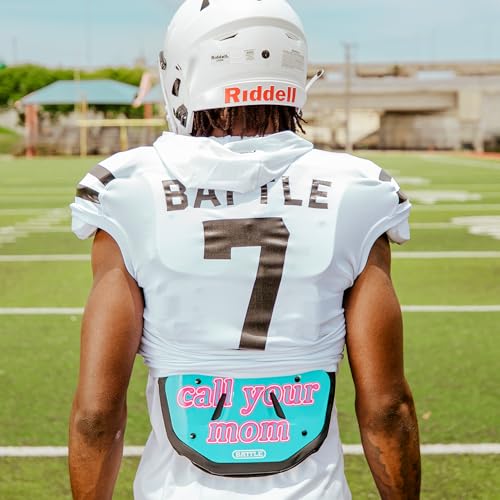 Battle Shall Not Pass Chrome Football Back Plate - Adult by Battle - Image 8
