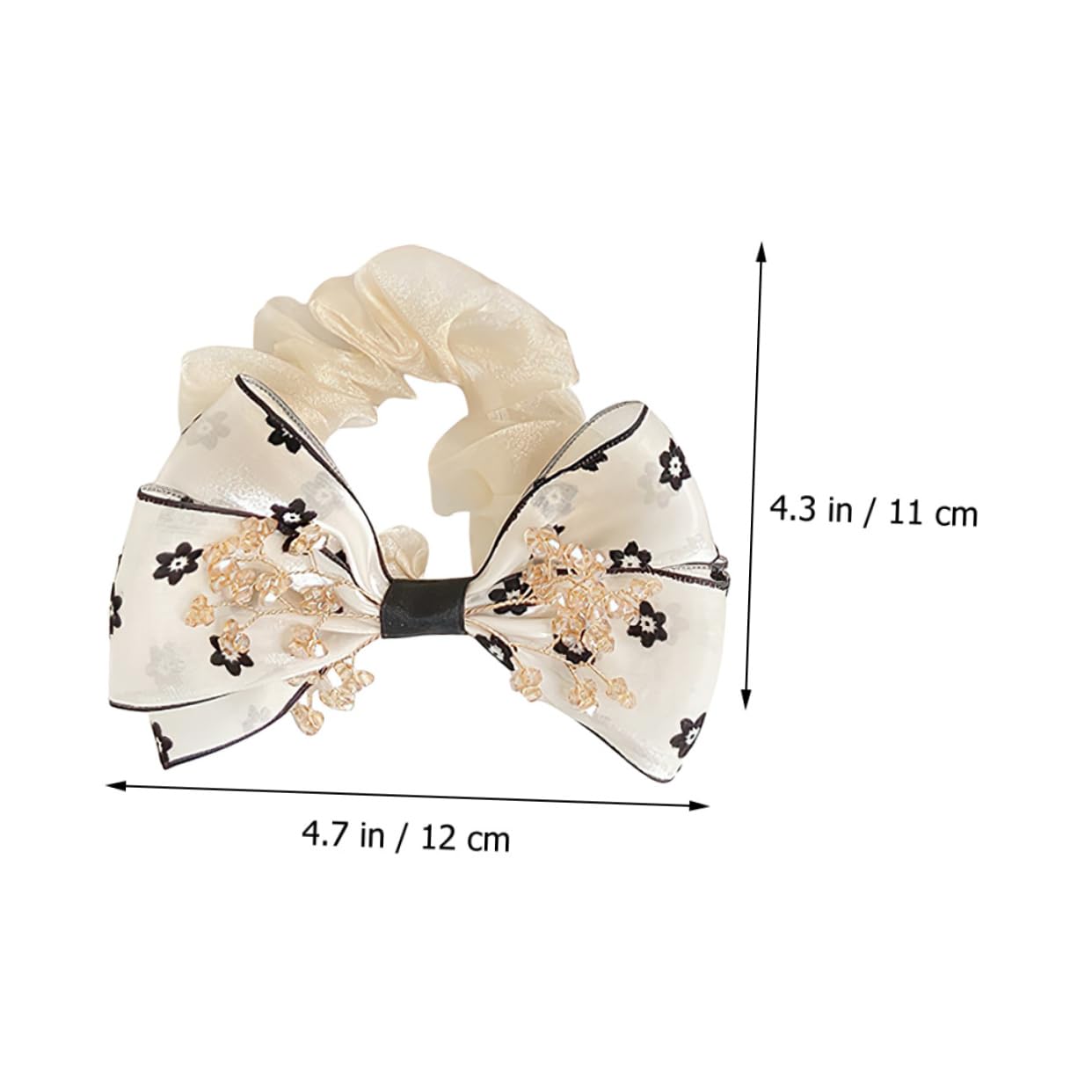 Didiseaon 2 Juegos De Coleteros Elegantes Para Niñas Con Lazo Y Lazo De Satén Para El Pelo Decoración Para Mujeres Y Niñas (2 Unidades)
