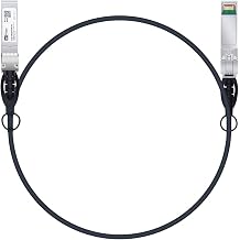 H! 10G SFP+ DAC Cable, 1m 10GBASE-CU Passive Twinax Cable for Cisco SFP-H10GB-CU1M, Ubiquiti UniFi UC-DAC-SFP+, Meraki, Mikrotik, Intel, Fortinet, Netgear