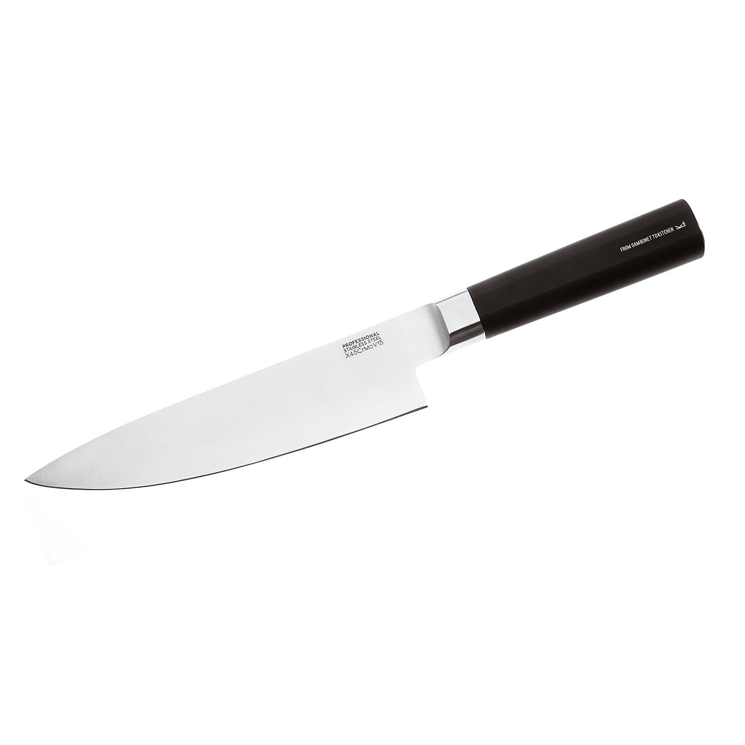 Couteau de cuisine Sambonet en acier noir pour reussir vos diners et repas