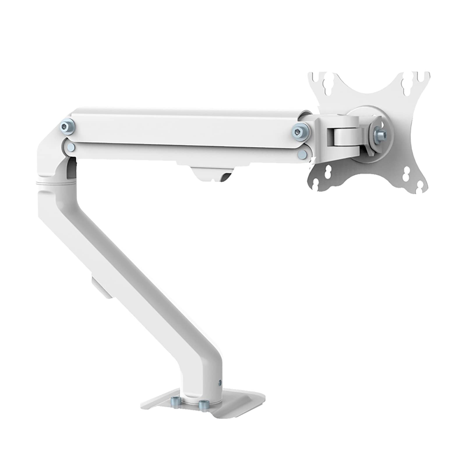 asdchZen Monitor Mount,Articulating Gas Spring Monitor Arm,Height Adjustable Monitor Stand Mount Fits 17-27Inch Led Computer Screens,A