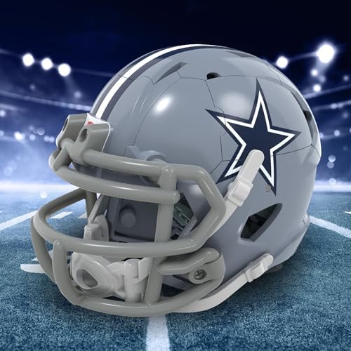 Transformers NFL Dallas Cowboys Starblitz 5.5-Inch Action Figure Changes from Robot to Helmet, Football Toys for Ages 8+ - 1